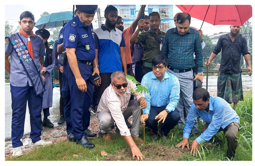 মির্জাপুরে পরিবেশের ভারসাম্য রক্ষায় পরিবেশ বান্ধব ১৩ হাজার বৃক্ষরোপন
