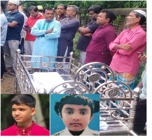 মাইলস্টোন কলেজে ট্রাজেডি, নিহত তানবীর ও মেহেনাজের লাশ টাঙ্গাইলে দাফন