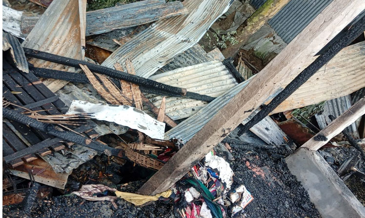 মির্জাপুরে শিক্ষকের বাড়িতে ভয়াবহ আগুনে পুড়ে ১৫ লক্ষাধিক টাকার ক্ষয়ক্ষতি