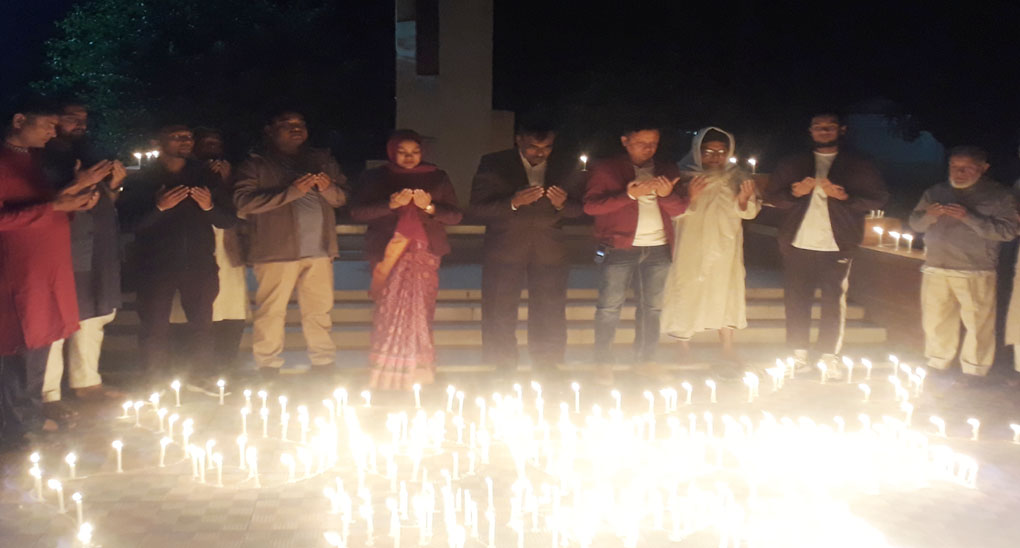 প্রদীপ প্রজ্জলন ও দোয়া মাহফিলের মধ্য দিয়ে মির্জাপুরে হানাদার মুক্ত দিবস পালিত
