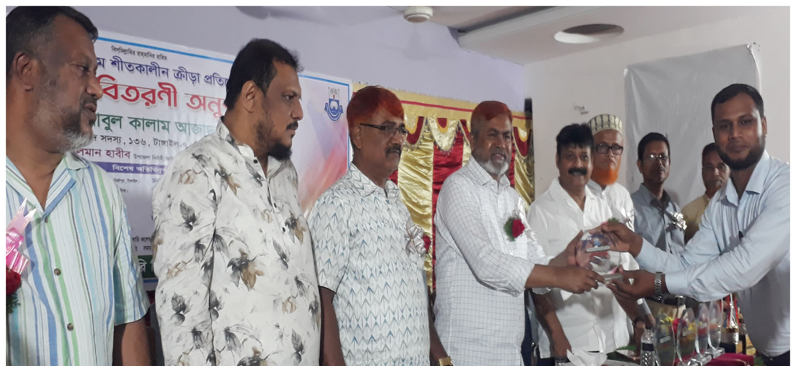 আমি শাসক নই সেবক হিসেবে কাজ করতে চাই —-মির্জাপুরে আবুল কালাম আজাদ এমপি