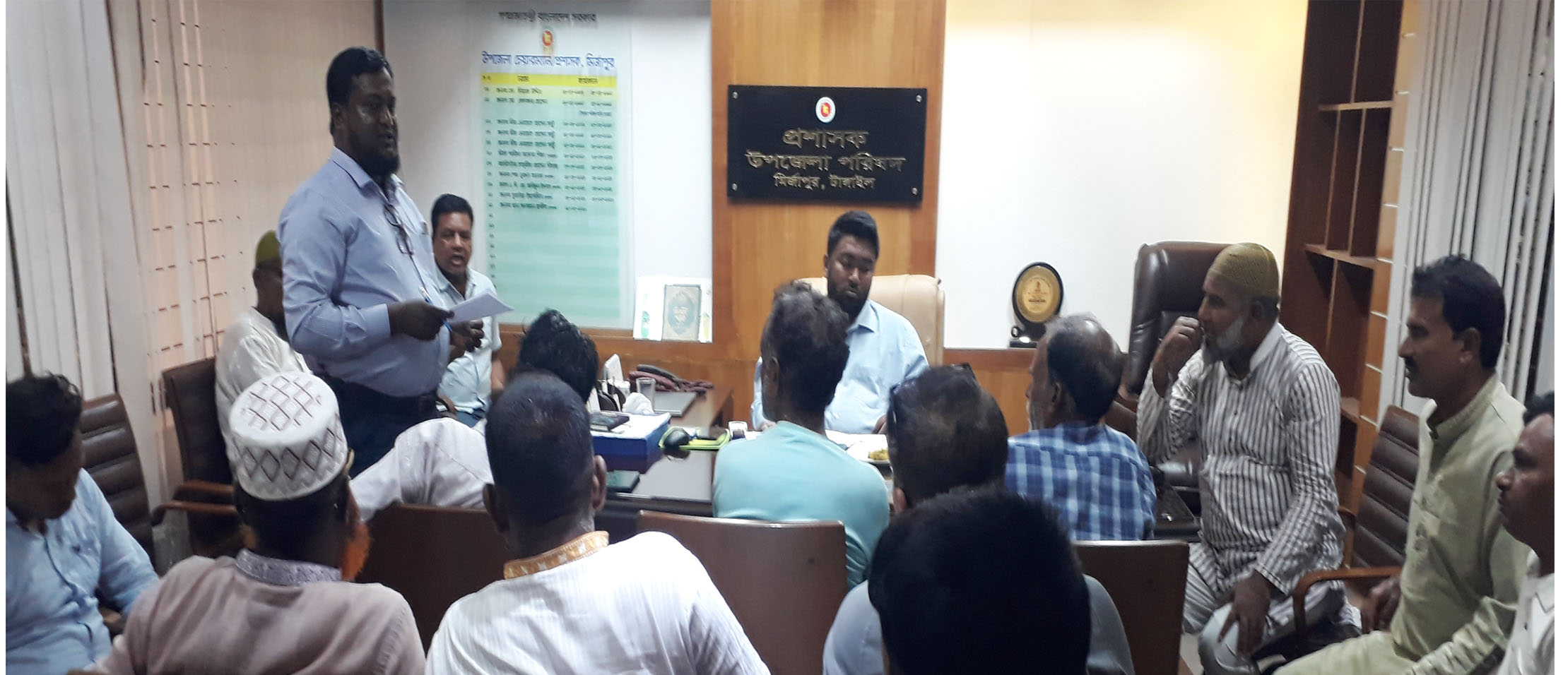 মির্জাপুরে ইউএনওর সহযোগিতায় ভাটা মালিক ও কৃষকদের মধ্যে সমস্যার সমাধান