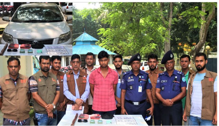 মির্জাপুরে ১৯ লাখ টাকা ছিনতাইয়ের ঘটনায় প্রাইভেটকারসহ দুই ভুয়া র‌্যাব গ্রেফতার